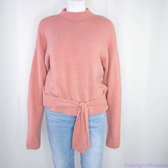WAYF women's blush pink‎ sweater, size S - Picture 1 of 16